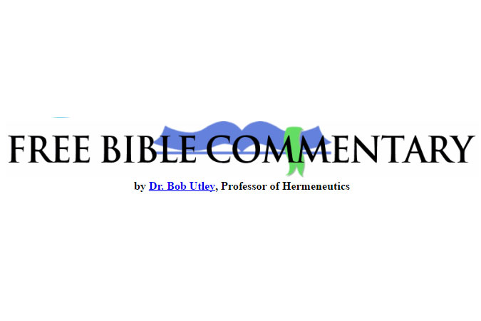 Free Bible Commentary