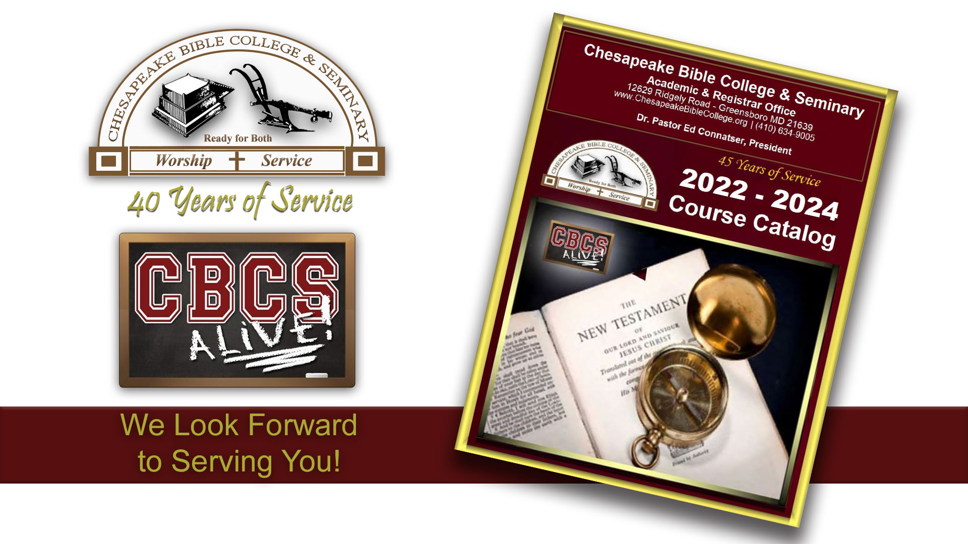 Chesapeake Bible College & Seminary Course Catalog